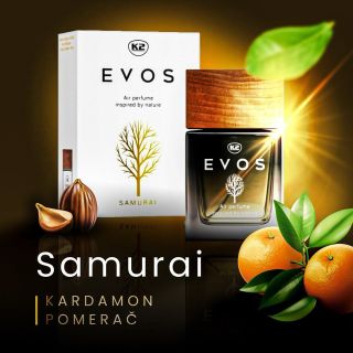 Samurai je ušlechtilá a kořeněná vůně. V srdci samuraje bije srdce kardamomu a v jeho žilách kolují kořenité tóny...