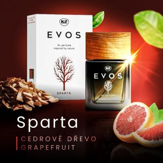 Silná, syrová, dřevitá – to je Sparta! Složení vůně založené na pižmové notě. S energickým grapefruitem a hřejivými tóny...